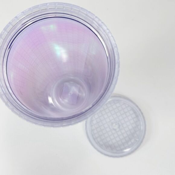 Starbucks Iridescent Unicorn Grid Frosted Tumbler Cup 24oz - Picture 7 of 9